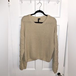 Cream Knit Sweater